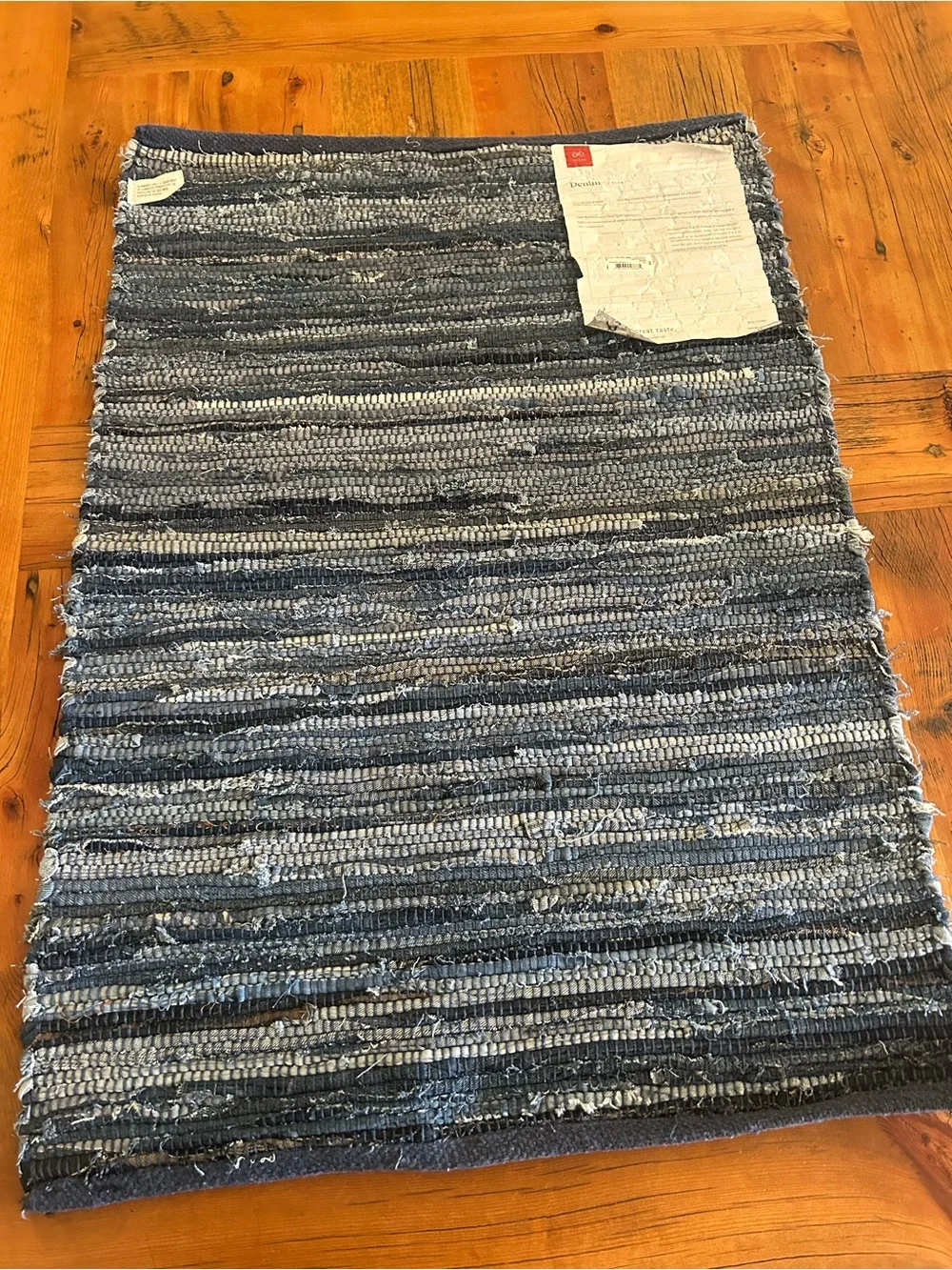 LOLOI Blue denim Woven Accent Rug - Home Accents